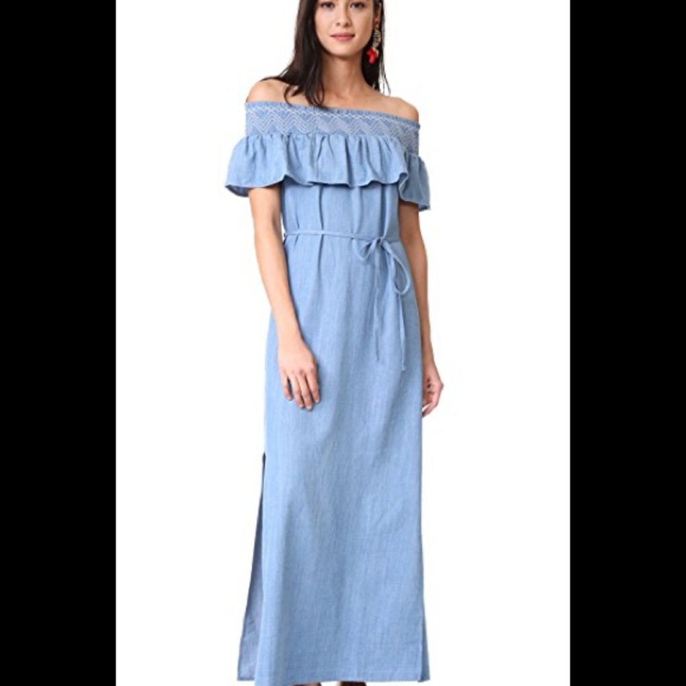 Denim Maxi Dress